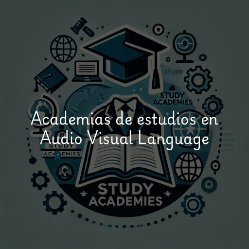 Academias de estudios en Audio Visual Language