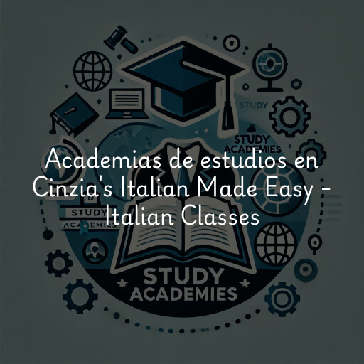 Academias de estudios en Cinzia's Italian Made Easy - Italian Classes