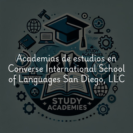 Academias de estudios en Converse International School of Languages San Diego, LLC