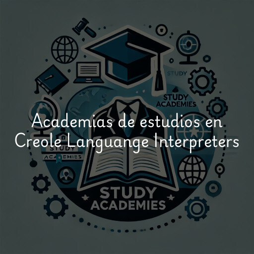 Academias de estudios en Creole Languange Interpreters