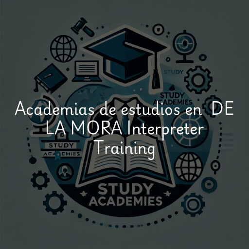 Academias de estudios en DE LA MORA Interpreter Training