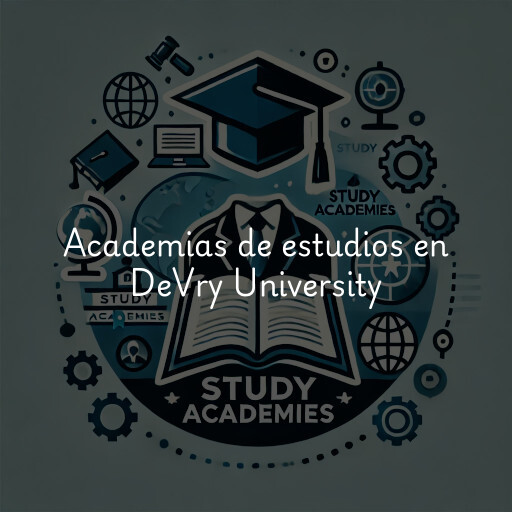 Academias de estudios en DeVry University