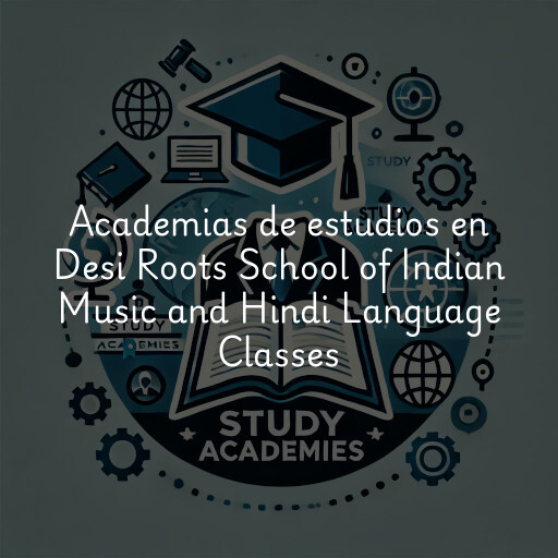 Academias de estudios en Desi Roots School of Indian Music and Hindi Language Classes