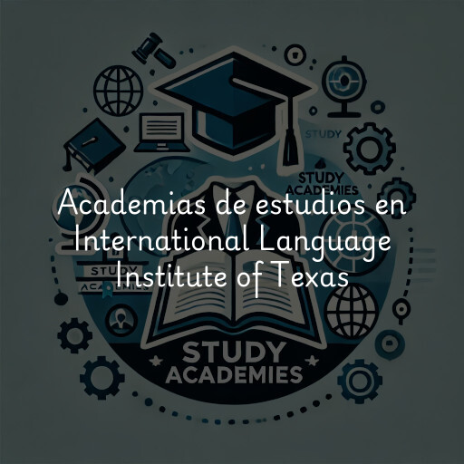 Academias de estudios en International Language Institute of Texas