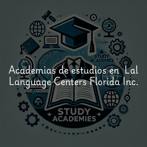 Academias de estudios en Lal Language Centers Florida Inc.