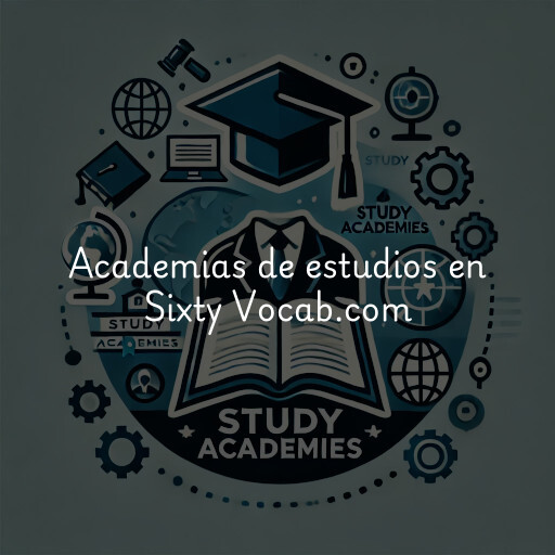 Academias de estudios en Sixty Vocab.com