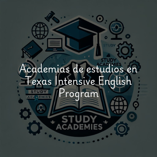 Academias de estudios en Texas Intensive English Program
