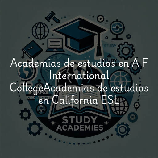 Academias de estudios en