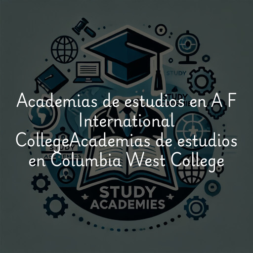 Academias de estudios en