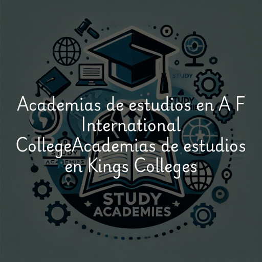 Academias de estudios en