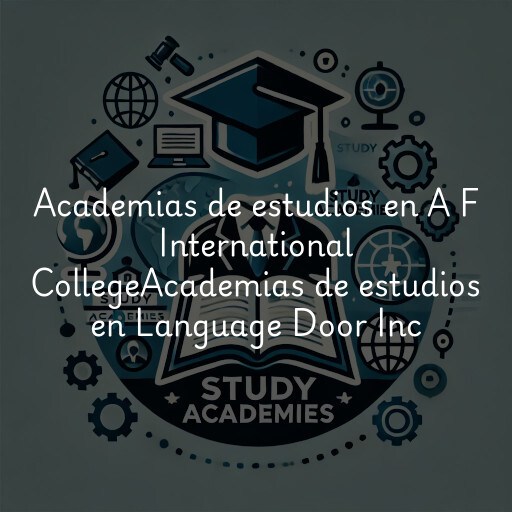 Academias de estudios en