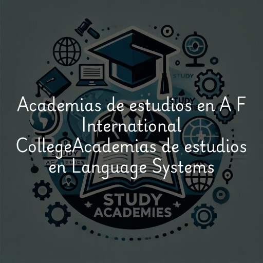 Academias de estudios en