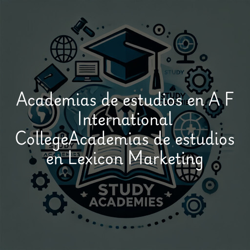 Academias de estudios en