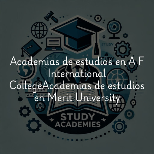 Academias de estudios en