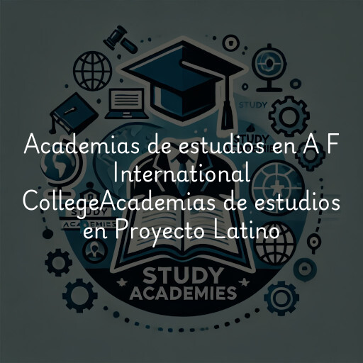 Academias de estudios en