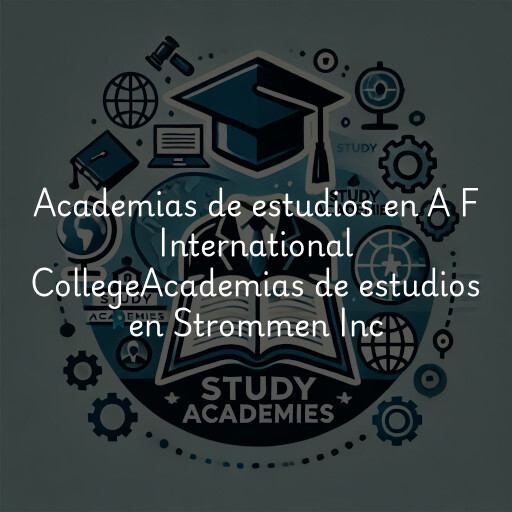 Academias de estudios en