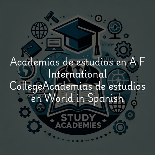 Academias de estudios en