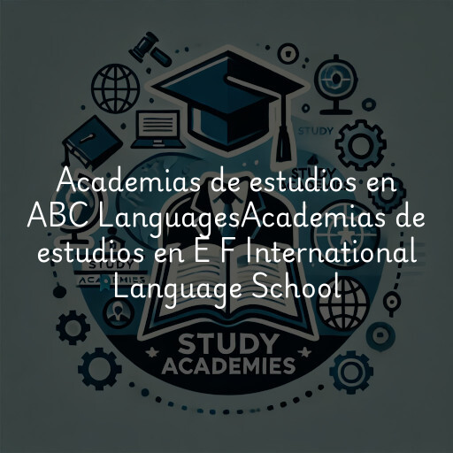 Academias de estudios en