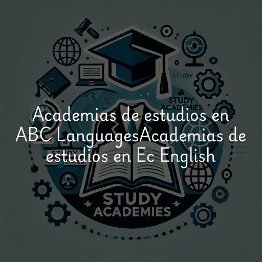 Academias de estudios en