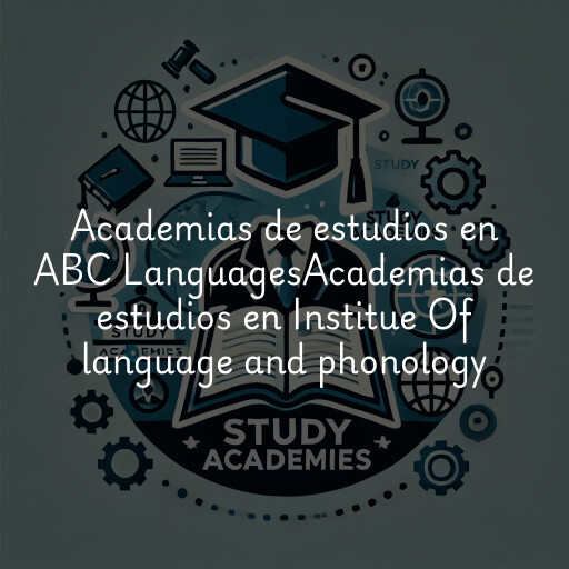 Academias de estudios en