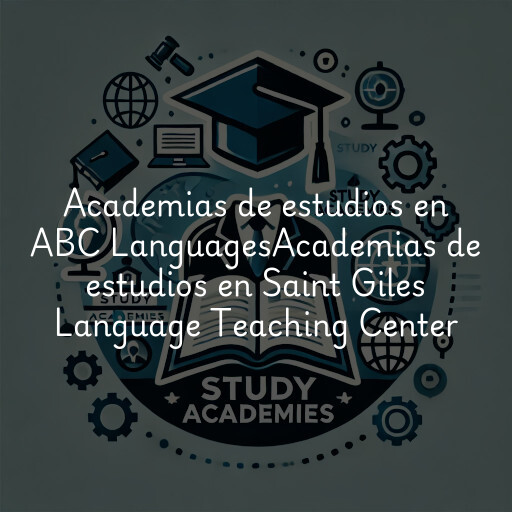 Academias de estudios en