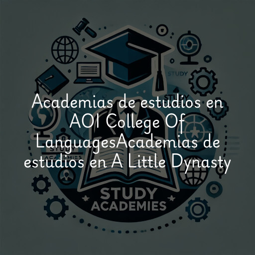 Academias de estudios en