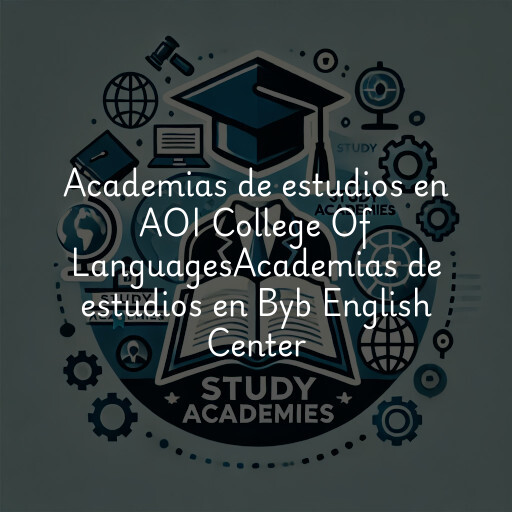 Academias de estudios en