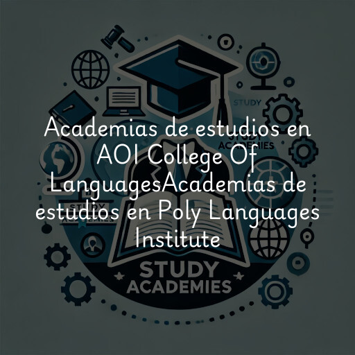 Academias de estudios en