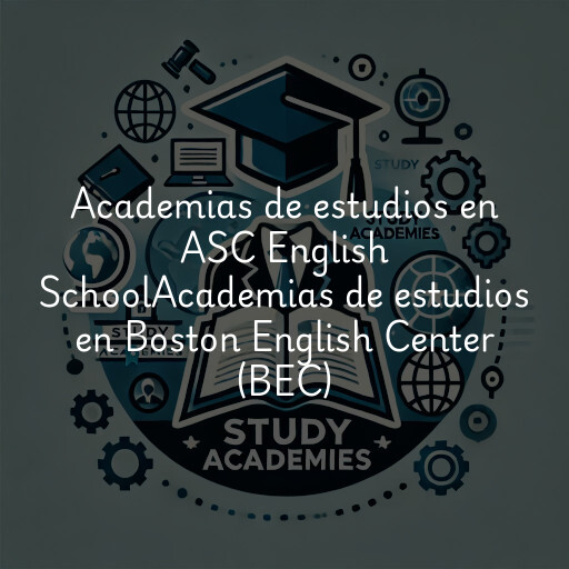 Academias de estudios en