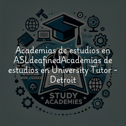 Academias de estudios en