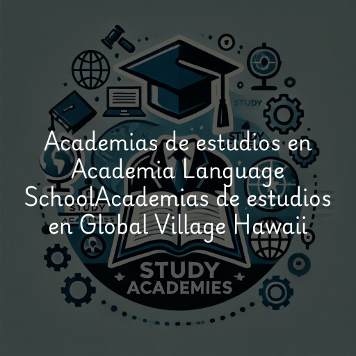 Academias de estudios en