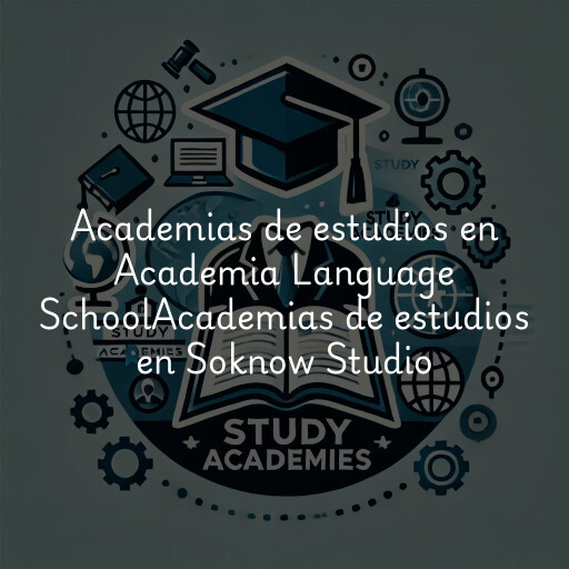 Academias de estudios en