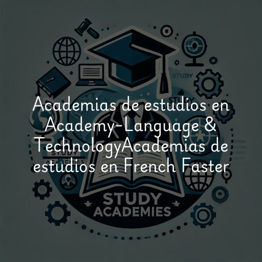 Academias de estudios en
