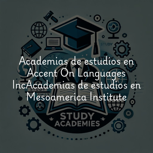 Academias de estudios en