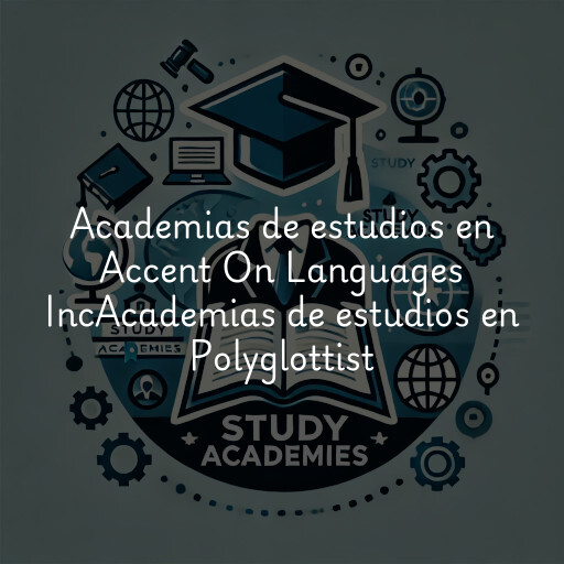 Academias de estudios en