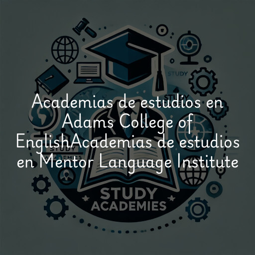Academias de estudios en