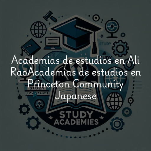 Academias de estudios en
