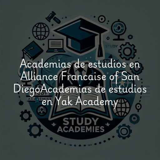 Academias de estudios en