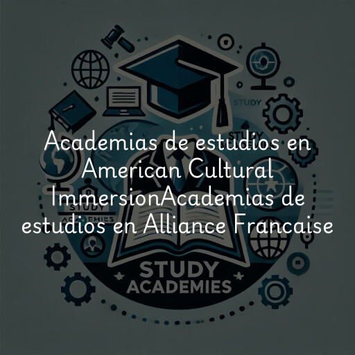 Academias de estudios en