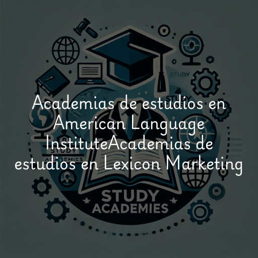 Academias de estudios en