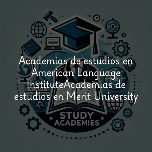 Academias de estudios en