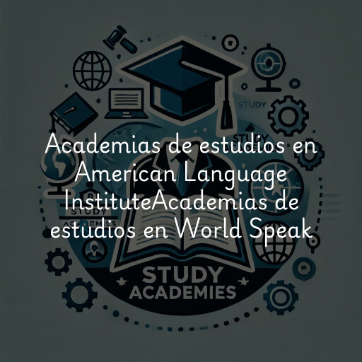 Academias de estudios en