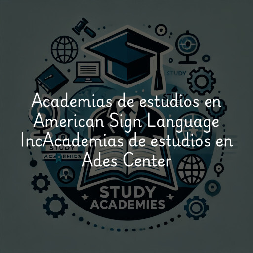Academias de estudios en