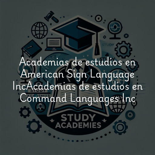 Academias de estudios en