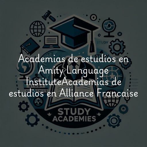 Academias de estudios en