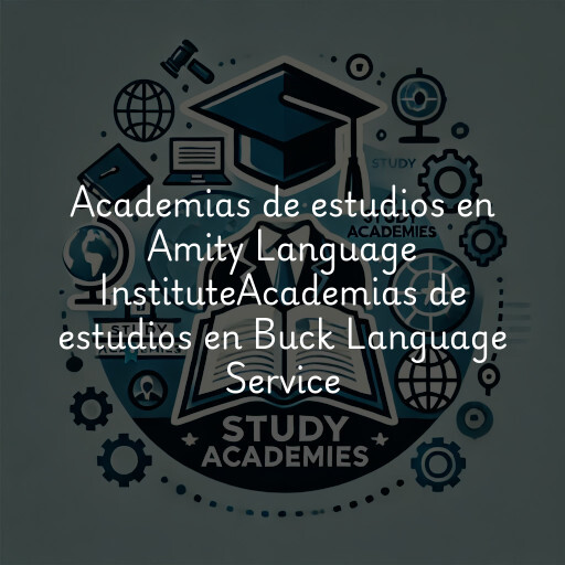 Academias de estudios en