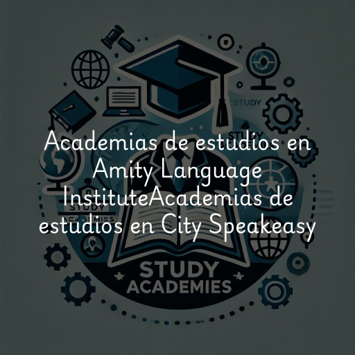 Academias de estudios en