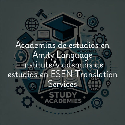 Academias de estudios en