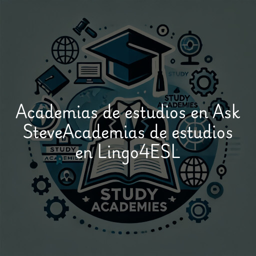 Academias de estudios en