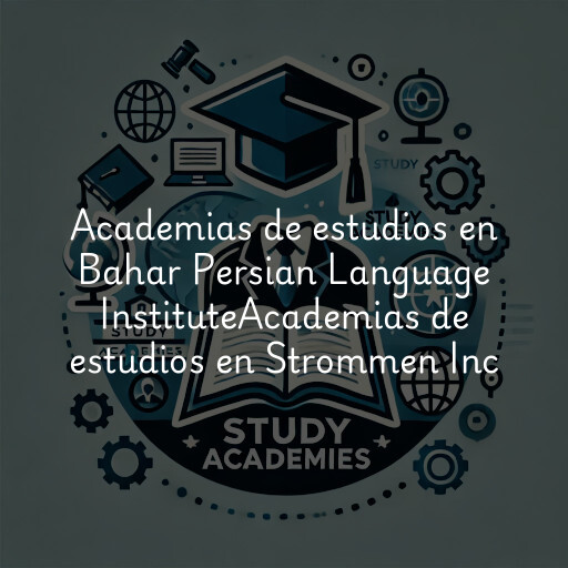 Academias de estudios en